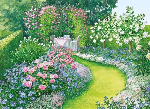 關(guān)于花境設(shè)計很全的一篇干貨 附50種常見花鏡植物